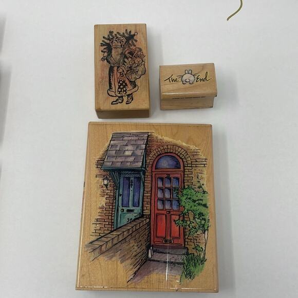 Bundle of miscellaneous rubber stamps - Picture 2 of 11